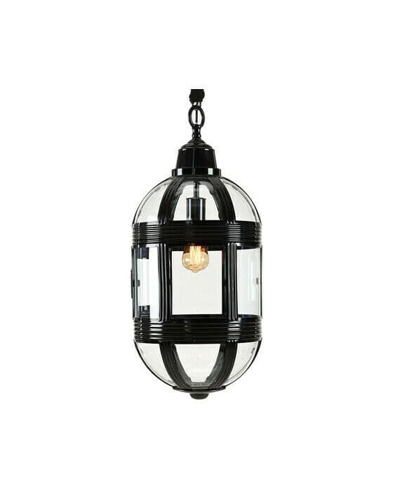 Timeless Octagonal taklampa svart
