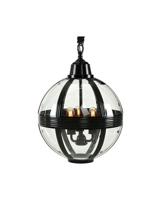 Timeless taklampa rund svart Ø66