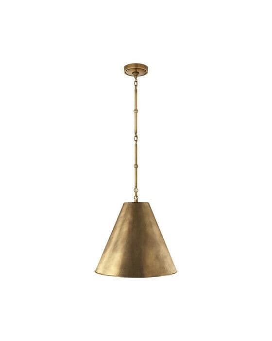 Goodman taklampa mässing S