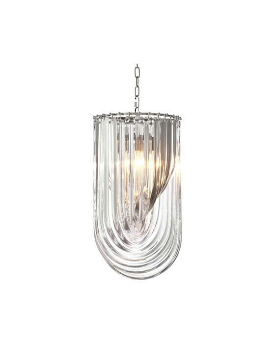 Murano takkrona nickel OUTLET