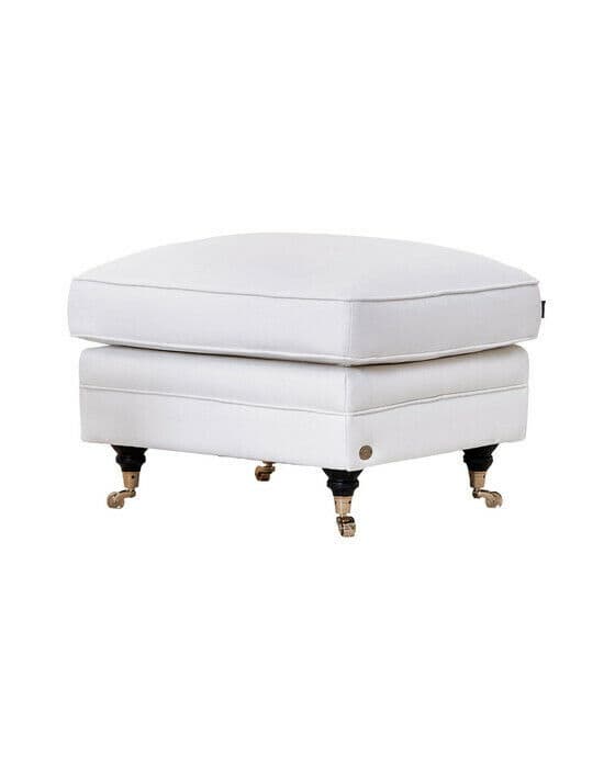 Howard Heritage fotpall off-white