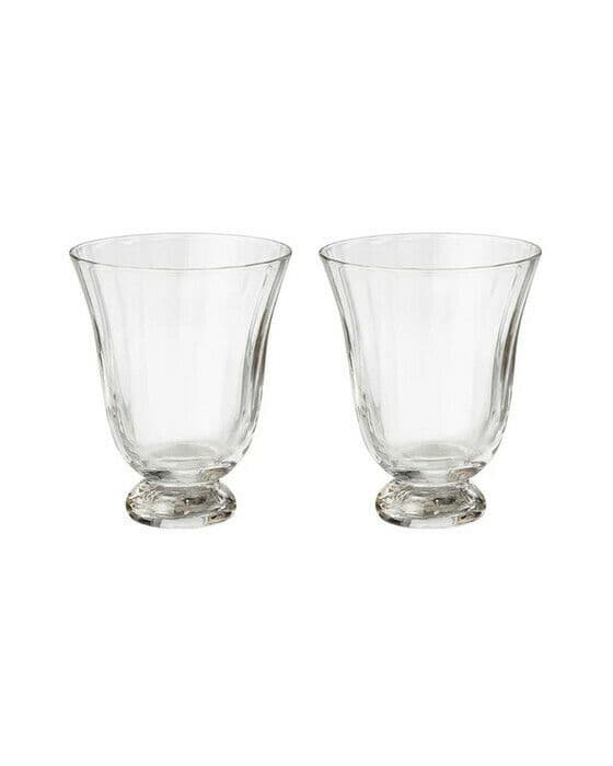 Olivia glas klar 2-pack
