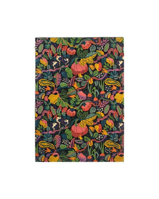 Heritage Garden matta charcoal multi