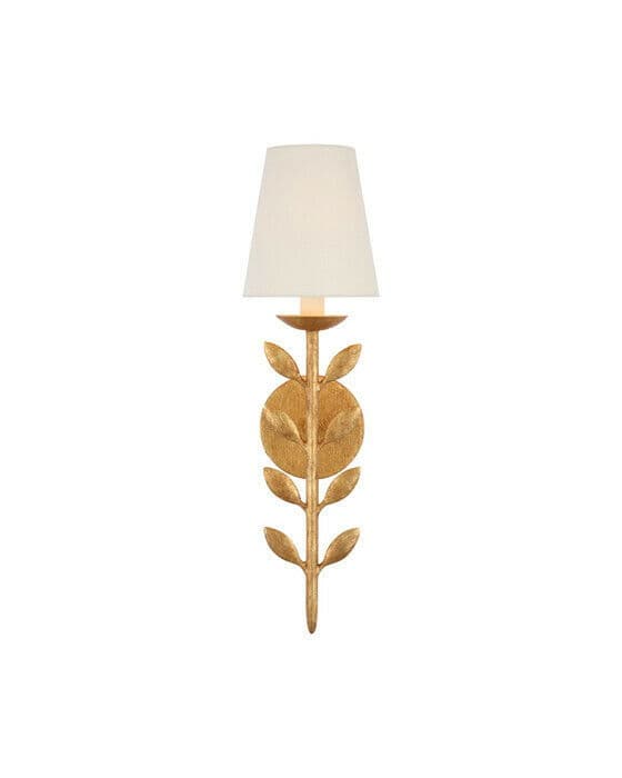 Avery 20" vägglampa guld