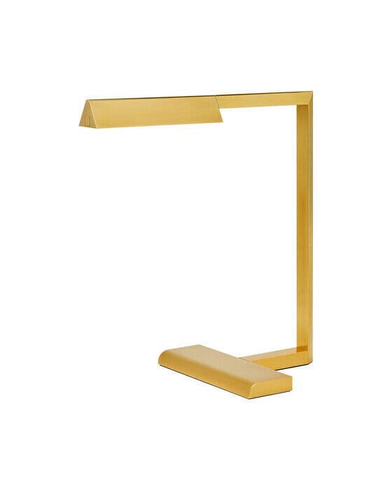 Dessau 16" bordslampa mässing