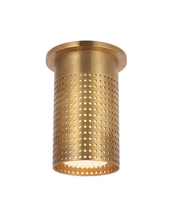 Precision Short Monopoint plafond mässing