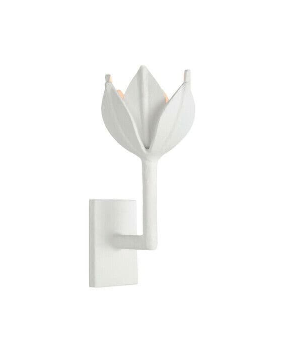 Alberto vägglampa vit S