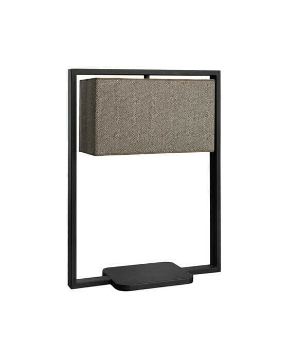 Donati frame bordslampa svart