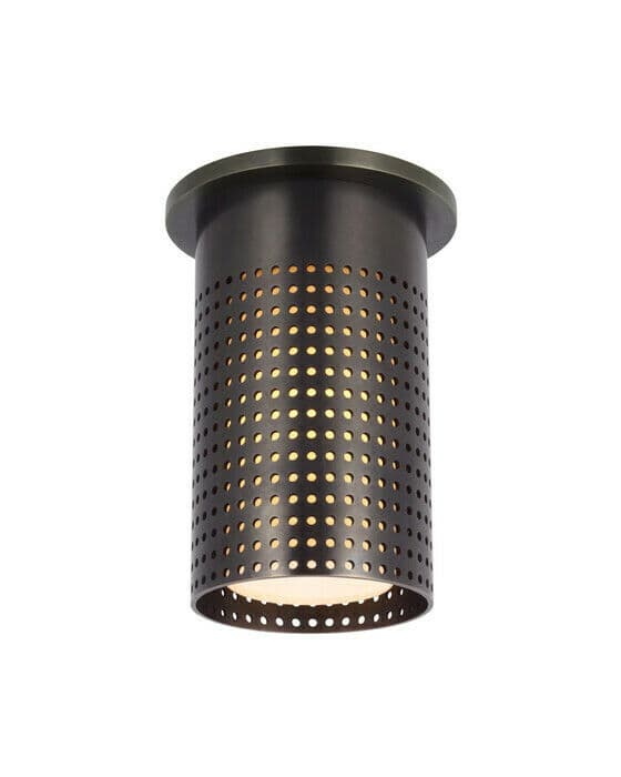 Precision Short Monopoint plafond brons