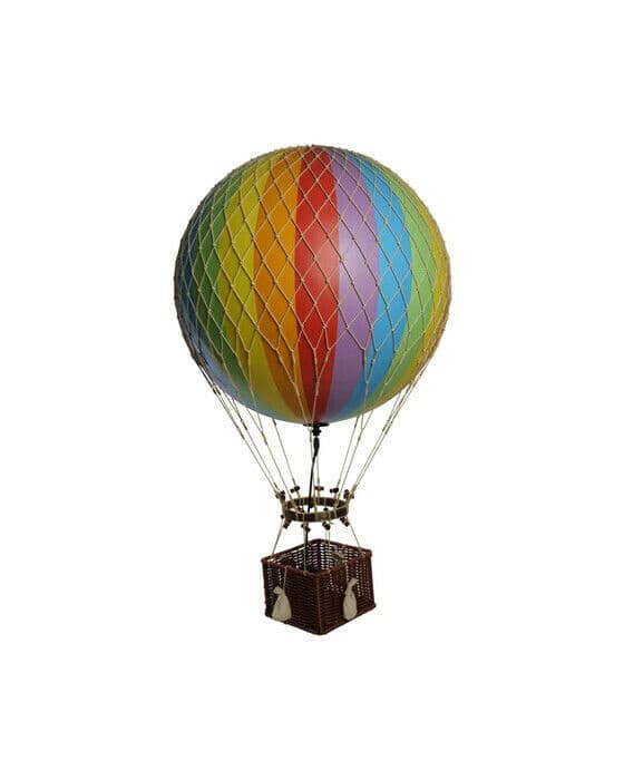 Jules Verne luftballong LED regnbåge