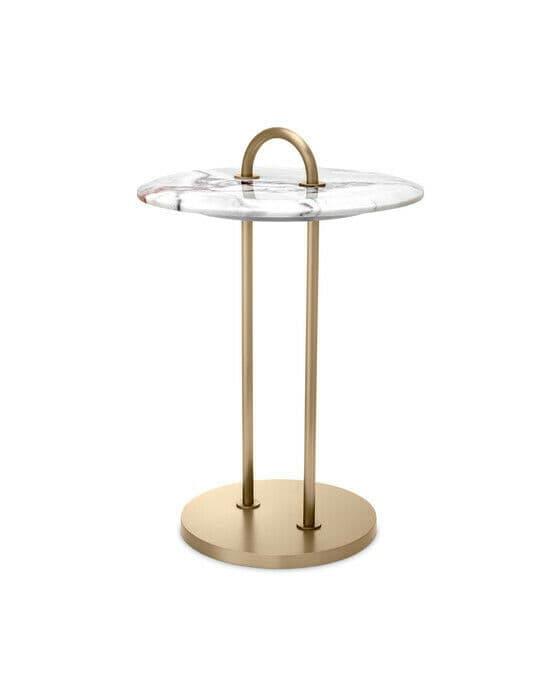 Zappa sidobord light marble