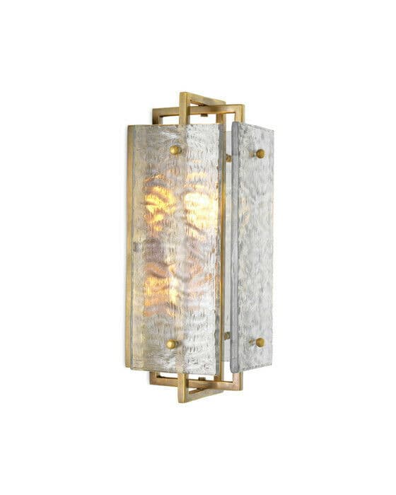 Solara vägglampa vintage mässing