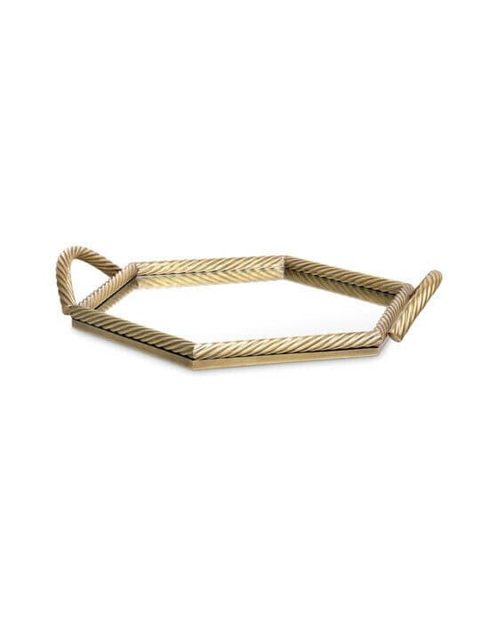 Salvi bricka vintage mässing