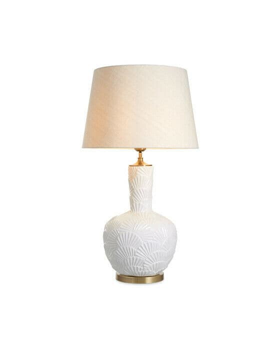 Andorra bordslampa off-white
