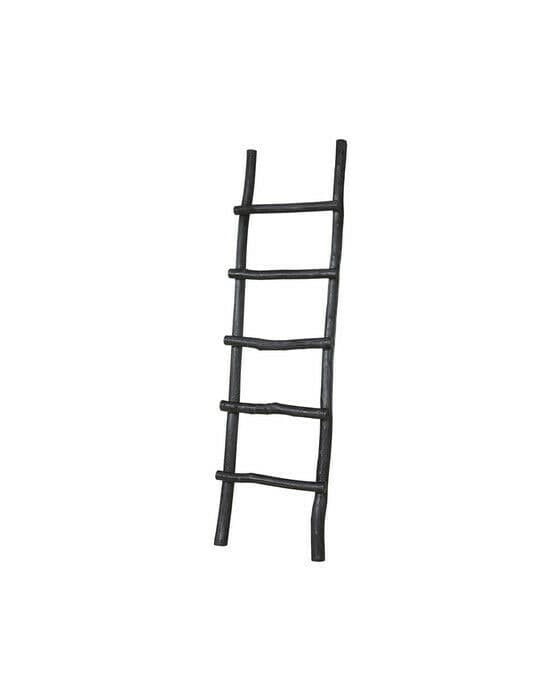 Stege dekoration svart