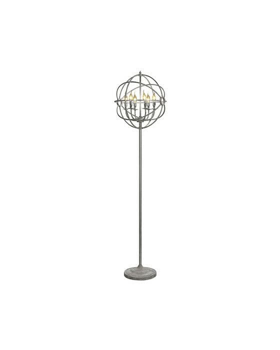 Rome golvlampa natural iron