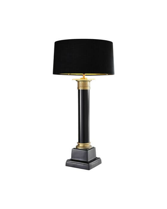 Monaco bordslampa svart