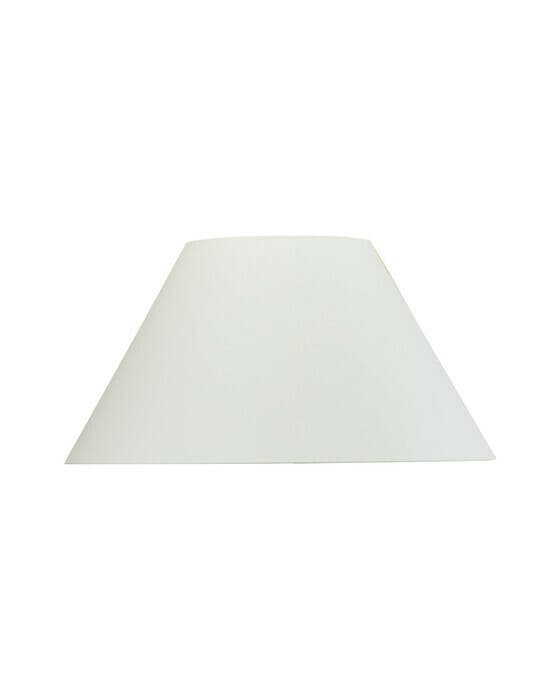 Schuin lampskärm off-white