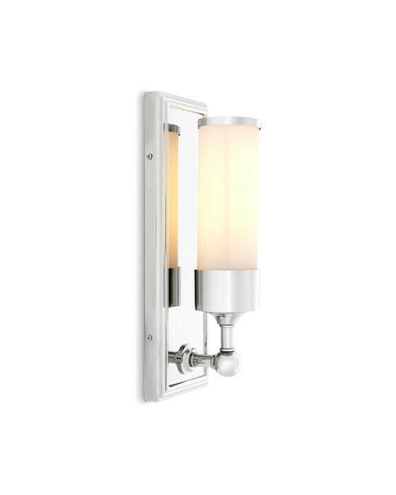 Valentine vägglampa nickel