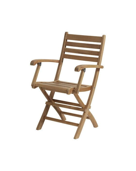York fällstol teak