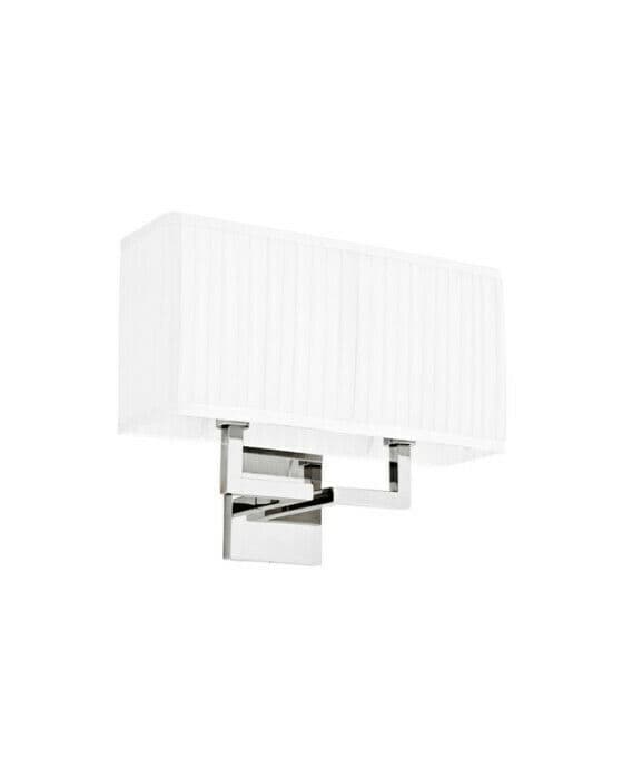 Westbrook vägglampa nickel
