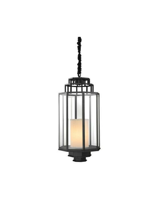 Monticello taklampa svart