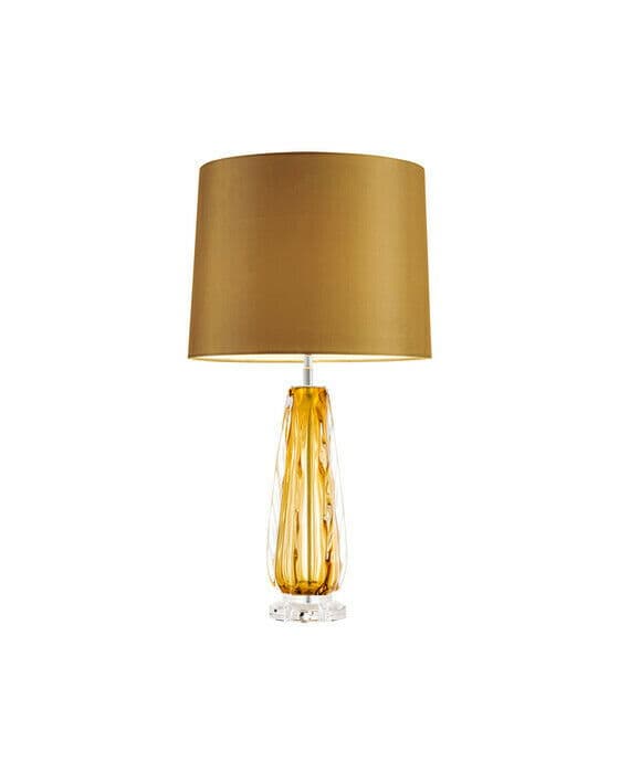 Flato bordslampa gul
