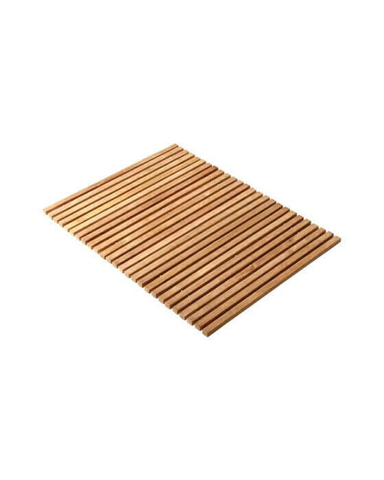 Badrumsmatta teak