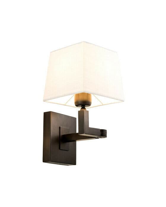 Cambell vägglampa brons