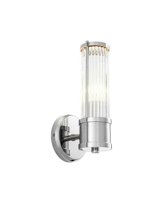 Claridges vägglampa nickel