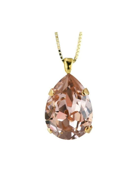 Classic Drop halsband vintage rose