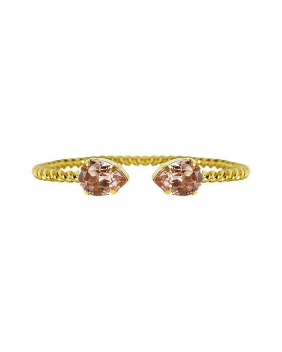 Mini Drop armband vintage rose