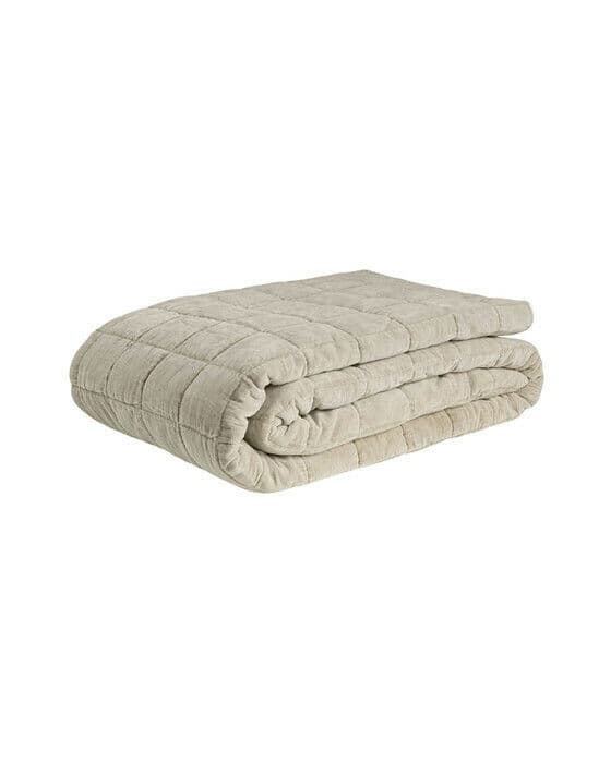 Posh överkast beige