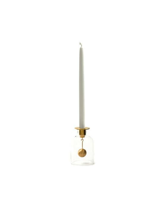 Bell ljusstake mässing