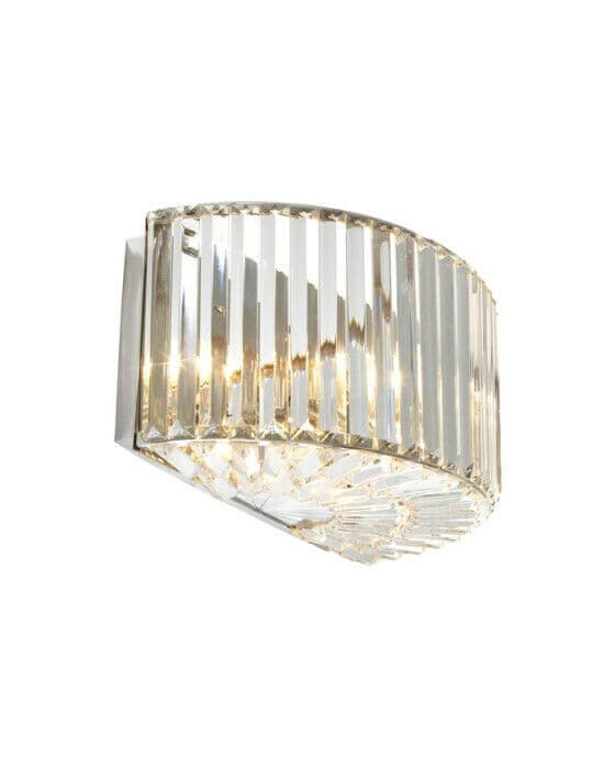 Infinity vägglampa nickel