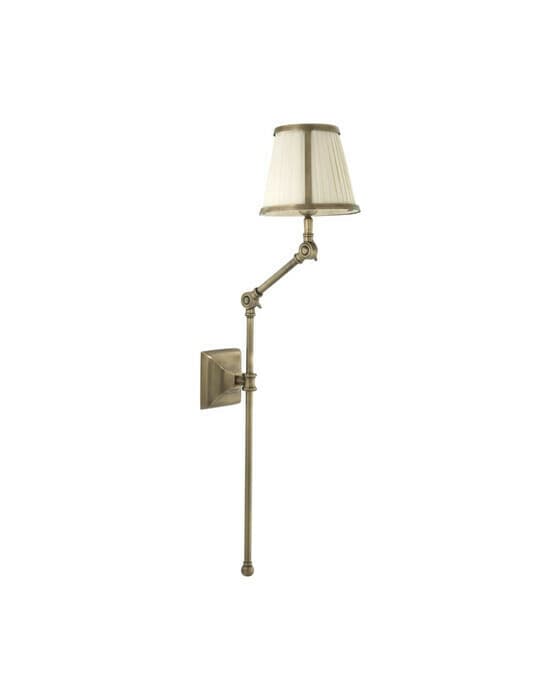 Brunswick vägglampa mässing