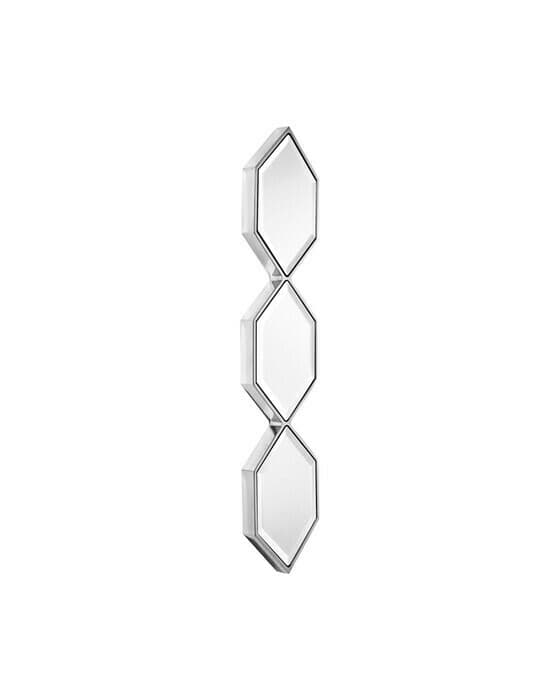 Saronno spegel silver