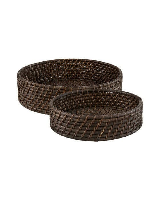 Amazon brödkorgar brun 2-pack