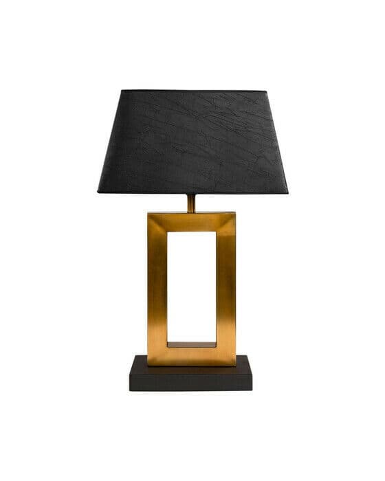 Arezzo bordslampa antik mässing