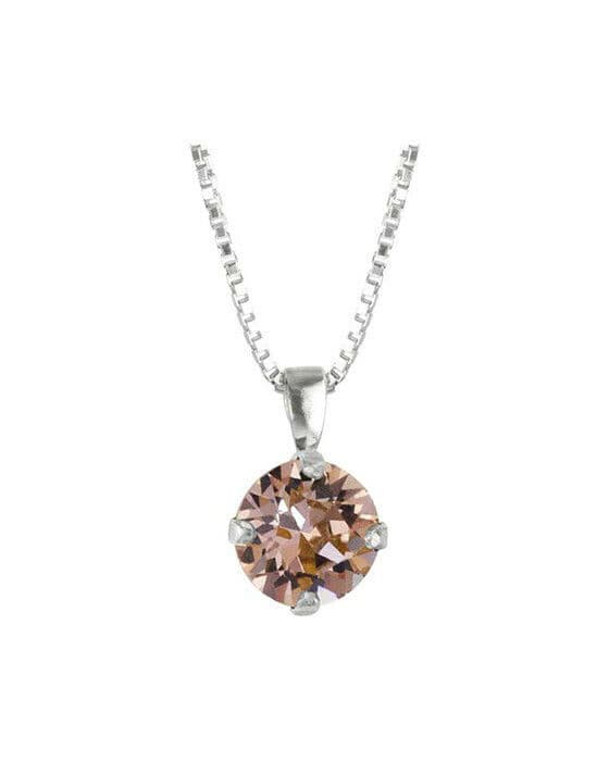 Classic Petite halsband vintage rose rhodium