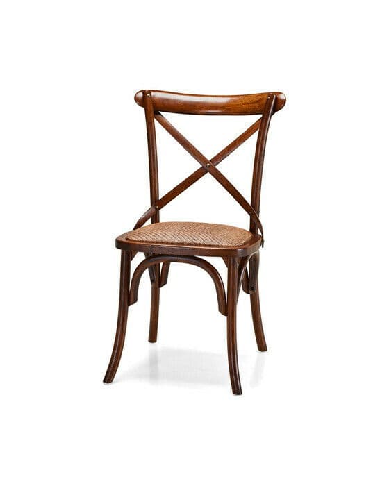 Newport Cross matstol rich brown