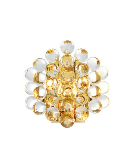 Mylo vägglampa guld