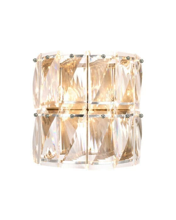 Amazone vägglampa nickel
