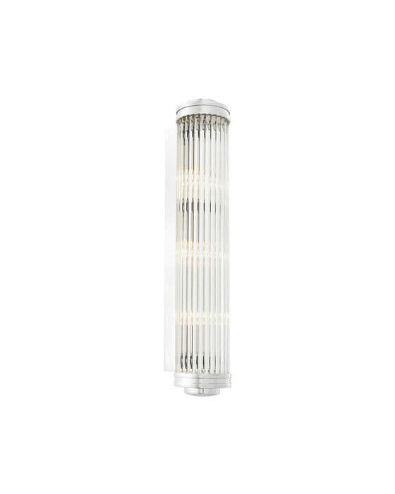 Gascogne vägglampa nickel
