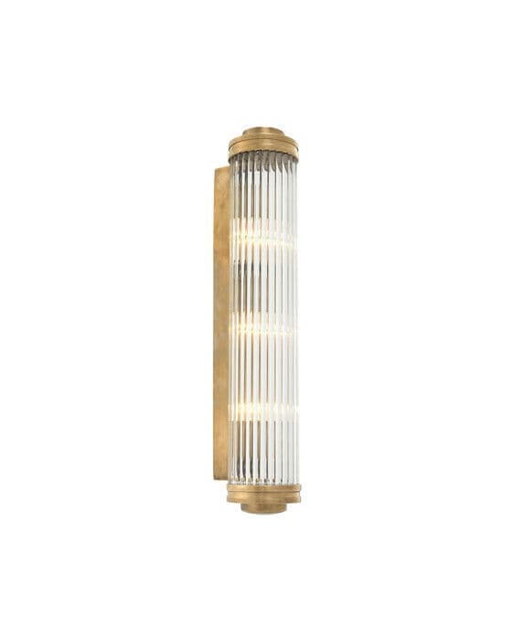 Gascogne vägglampa mässing