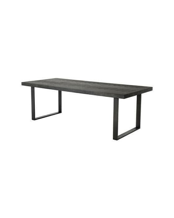 Melchior matbord charcoal oak
