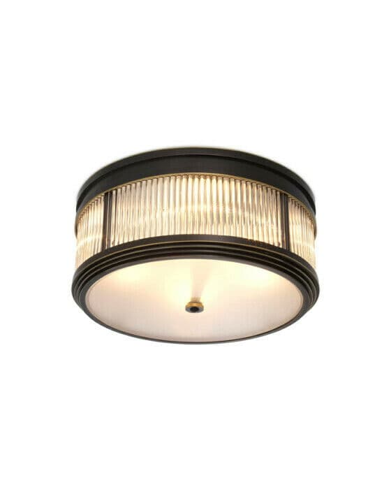 Rousseau taklampa brons