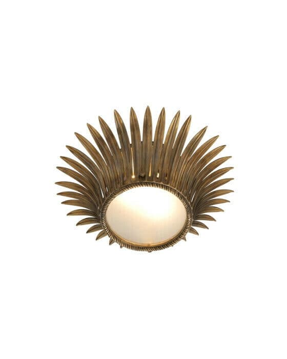 Taklampa Nuvole vintage brass