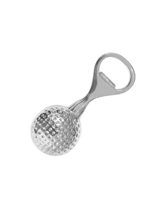 Golfboll flasköppnare silver