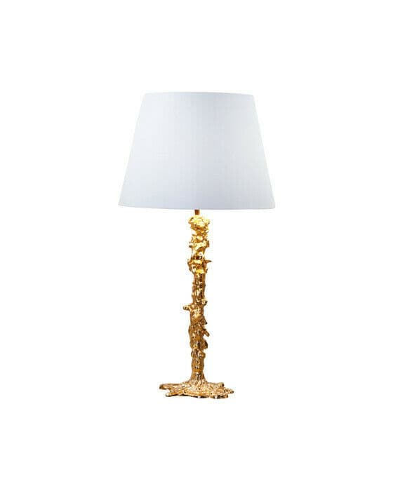 Drip bordslampa guld